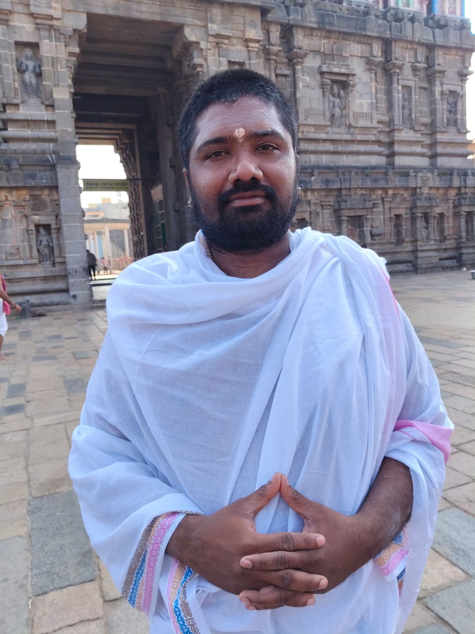 R. Umasudhan — Samskrta Grammar Teacher at Geervanee